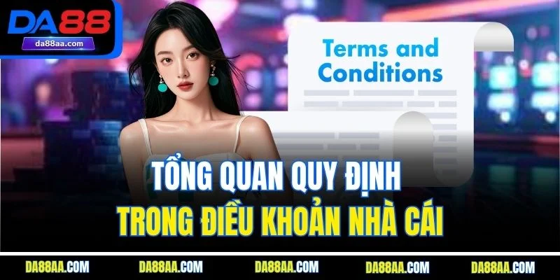 Tổng quan quy định trong điều khoản nhà cái